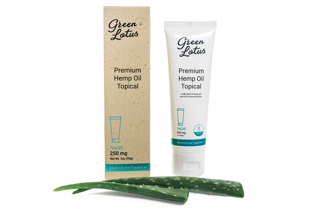 Green Lotus Hemp Topical Salve 250mg